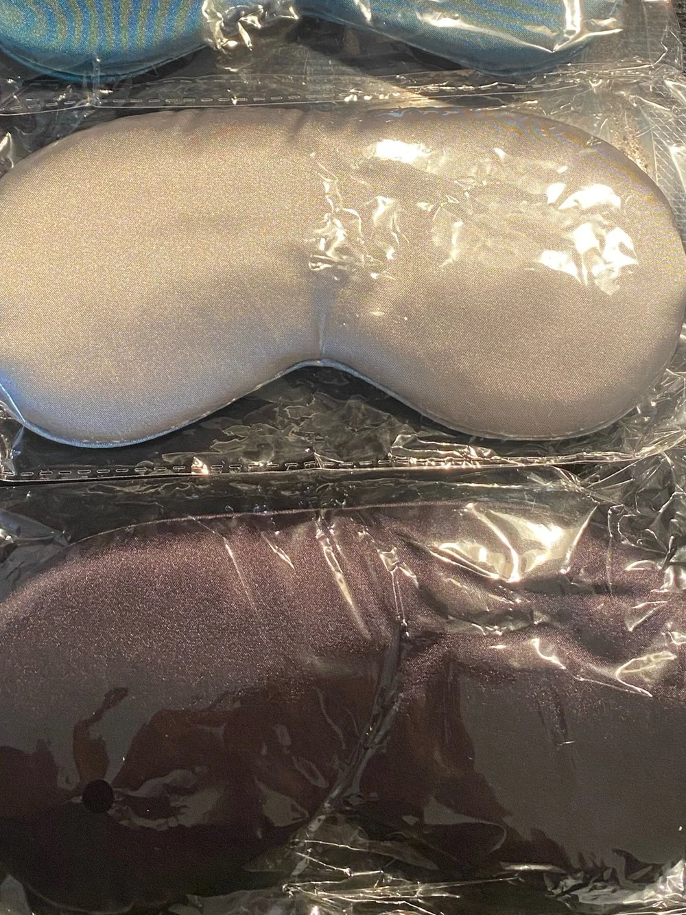 Silk Feel Sleep Mask Set Of 4